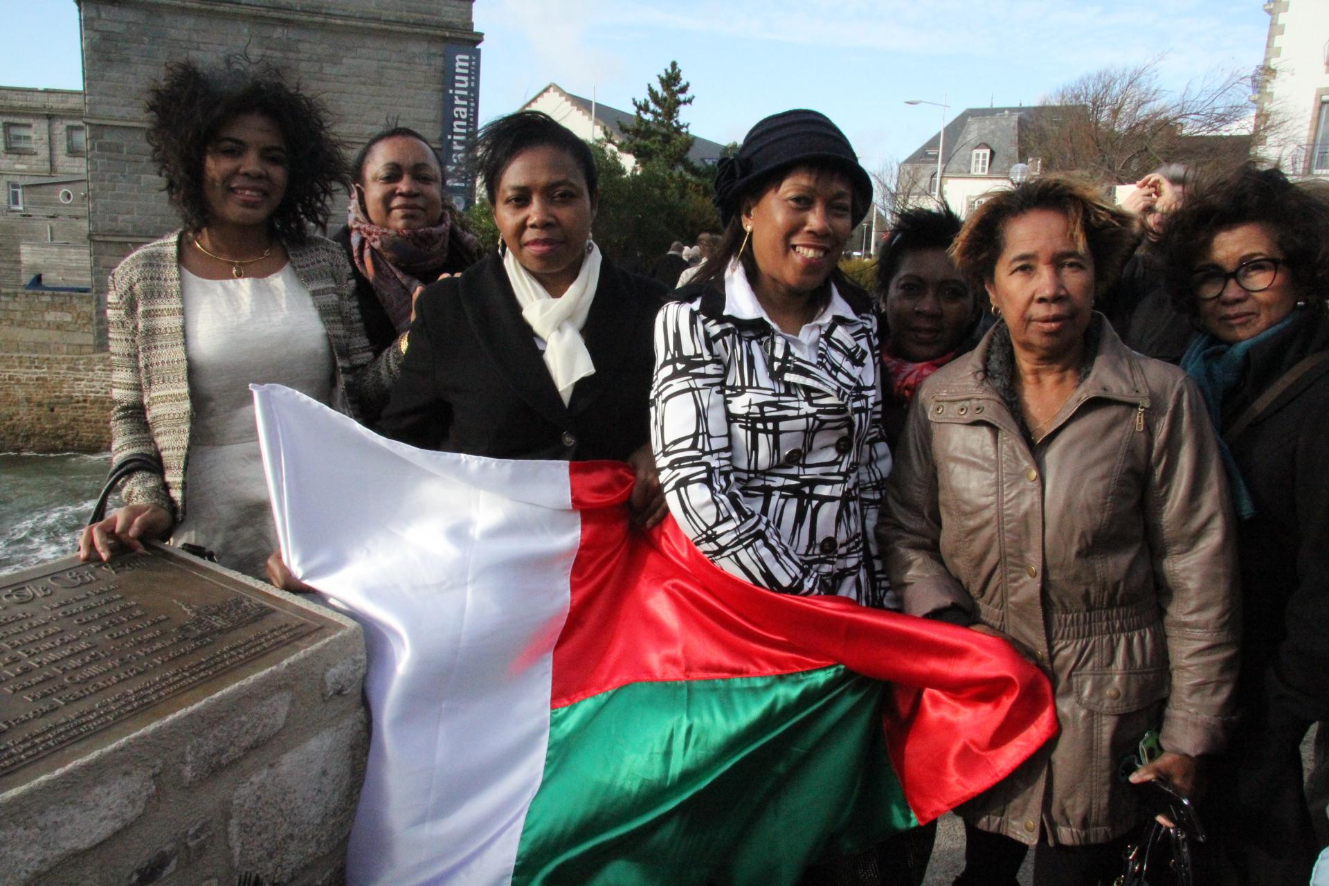 La communauté Malgache était à notre grande joie, présente. Photo Ouest-France